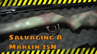 Salvaging A Marlin 25N Impressive Restoration [upl. by Lowney]