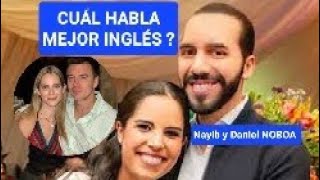 Daniel Noboa Nayib bukele y Gabriela hablando Inglés EMOCIÓN [upl. by Arihaz]