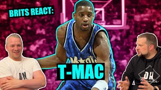 Were British Guys Impressed By Tracy McGrady  First Time Watching  NBA Reaction  Brit Reacts [upl. by Ahsinaj]