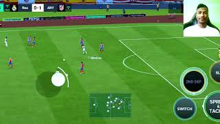 Football Game Play  Video Game Simulation  Android Games [upl. by Kcirrez]