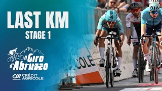 Il Giro dAbruzzo 2024  Stage 1 last KM [upl. by Lekcim]