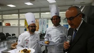 Show cooking al Messaggero Veneto  La quarta giornata in tavola la spalla di maiale [upl. by Convery]