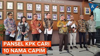 Pansel Bakal Serahkan 10 Nama Capim KPK ke Presiden [upl. by Ekim]