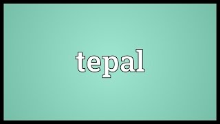 Tepal Meaning [upl. by Petersen571]