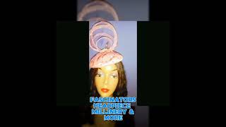 FASCINATORHATHEADPIECETURBANMILLINERY AND MORE [upl. by Gavrilla667]