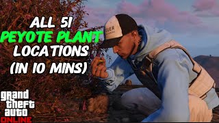 GTA Online  All 51 Peyote Plant Locations [upl. by Adrienne899]