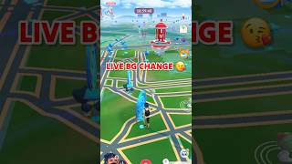 When I capture Live Background changing in 😳 Pokemon go [upl. by Anyrtak]