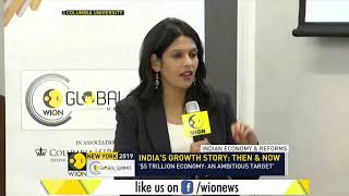 WION Global Summit Fireside Chat with Arvind Panagariya Part 1 [upl. by Aicnilav]