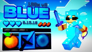 Blue 128x V2 Pvp texture pack for craftsman craftsman minecraft pagaming trending gaming [upl. by Roddie74]