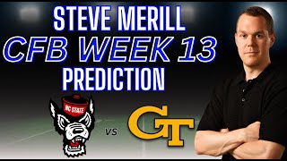 NC State vs Georgia Tech Predictions Picks and Best Bets  Thursday College Football Picks Week 13 [upl. by Rapp]