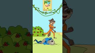 police 🚨 prank 🦊🦊game Max Design pro Creative Animationshorts video [upl. by Schaffel288]