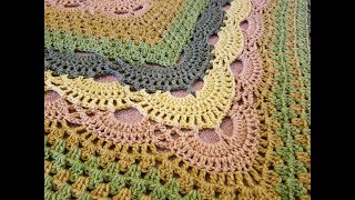 quotVirus Meets Granny Shawlquot pt 1 Crochet Tutorial [upl. by Weihs]