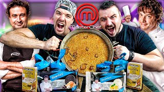 PROBANDO COMIDA RÁPIDA de MASTERCHEF JORDI CRUZ Y PEPE RODRIGUEZ PUBLICIDAD de COCINEROS [upl. by Mandelbaum]