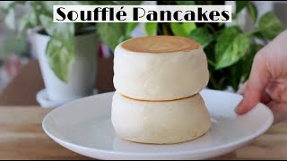 Fluffy Japanese Souffle Pancakes Recipe  Extended version with tutorial [upl. by Okier984]