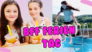 Der perfekte BFF FERIEN TAG ❤️ 1 Mal Bubble Tea Pool Eis 😍 Alles Ava [upl. by Rabin189]