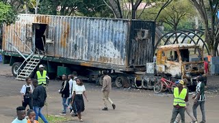 Uhuru Park After PAST Protests  Gen z Saba Saba Concert [upl. by Ahsasal]