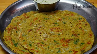 Healthy Breakfast Recipe No Fermentation Dosa Pearl Millet Kambu Dosa [upl. by Buffo]