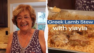 Yiayia’s Arnaki Kokkinisto with Manestra [upl. by Neelyad]