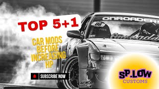 TOP 51 CAR MODS BEFORE INCREASING HP TOP 51 MODIFICHE PRIMA DI AUMENTARE LA POTENZA [upl. by Eloci]