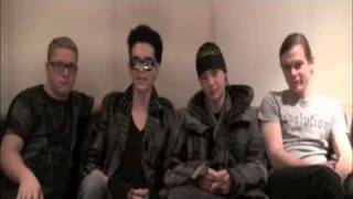 Tokio Hotel greeting message [upl. by Saitam99]