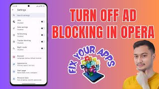 How to Turn Off Ad Blocking in Opera Mini Browser [upl. by Loeb]