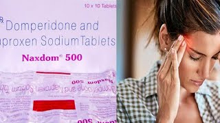 Naxdom 500 mg tablet uses in telugu  Review of naxdom 500 mg tablet [upl. by Yelsnia231]