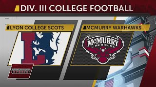 McMurry vs Lyon College [upl. by Rizzo]