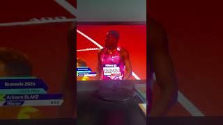 Ackeem Blake Wins Men’s 100m Diamond League Final [upl. by Chrisy487]