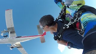 Skydive tandem at Skydive City Zephyrhills Florida 112721 [upl. by Klingel]