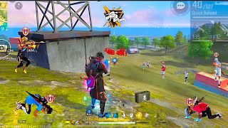 nonstop 🔥insane 90Headshot Rate ⚡ Solo Vs Squad Full Gameplay  Poco x3 Pro 📲 FreeFir [upl. by Katheryn]