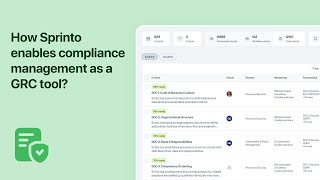 How Sprinto enables compliance management [upl. by Bowman]