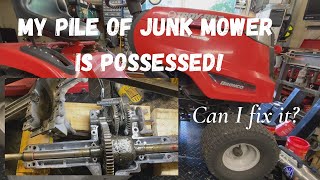 My TroyBilt mower is possessed Belts transaxle what next Can I fix it [upl. by Ellerred]