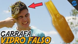 Como Fazer uma Garrafa de VIDRO FALSO part BaroneTV [upl. by Hirza361]