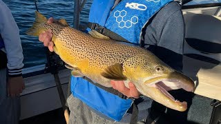 How to fish lake Tahoe California fishing for rainbow trout German browns mackinaw [upl. by Odlaner178]