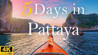 How to Spend 5 Days in PATTAYA Thailand [upl. by Landon96]