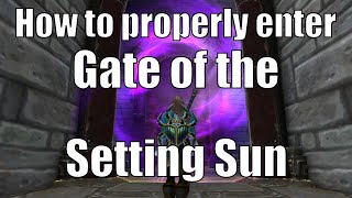 How to properly enter Gate of the Setting Sun  WoW Pandaria Remix  World of Warcraft [upl. by Egarton]