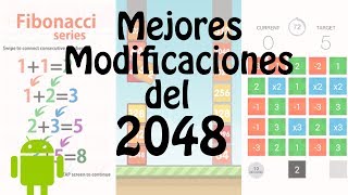 TOP Mejores Juegos Alternativos al 2048 AndroTube [upl. by Wilkins]