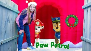 Assistant Searches for Paw Patrol While Exploring and the Dogs of Christmas [upl. by Edivad]