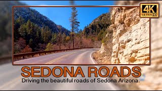 SEDONA ROADS  Driving the beautiful roads of Sedona Arizona [upl. by Payne]