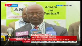 HAPPENING NOW Musalia Mudavadi unveils ANC Elections Board [upl. by Wyler]