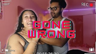 HICKEY PRANK ON BOYFRIEND  I regret doing this [upl. by Eletnahc]