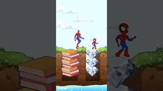 Guide SpiderKid on the Path to Success shorts shortvideo spiderman Hulk superhero [upl. by Scarlett]