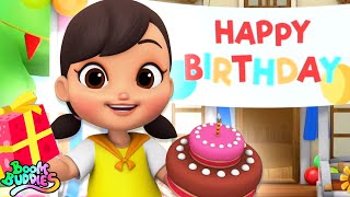 Happy Birthday Song  Sing Along  Cake Song  Nursery Rhymes for Kids  Birthday Songs for Babies [upl. by Sualohcin]