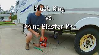 Flush King vs Rhino Blaster Pro [upl. by Bernarr]