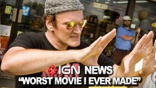 IGN News  Tarantino Calls Death Proof His quotWorstquot Film [upl. by Roana746]