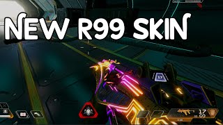 USING THE NEW MYSTIC COIL R99 SKIN IN SOLOS Apex Legends [upl. by Layton]