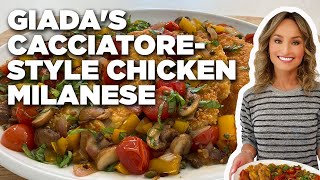 Giada De Laurentiis Chicken Milanese  Giada’s Italian Weeknight Dinners  Food Network [upl. by Aicnerolf395]