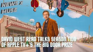 David West Read Talks Season Two of Apple TVs The Big Door Prize [upl. by Meil]