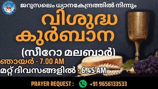 വിശുദ്ധ കുർബാന  Holy Mass  5Jan2024  Live From Jerusalem Retreat Centre [upl. by Aicirtan525]