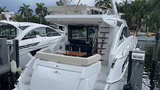 2024 Cruisers Yachts 60 Cantius Fly Bridge  MarineMax Pompano [upl. by Margalo]